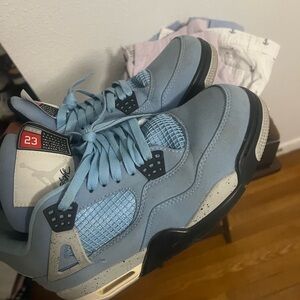 Jordan Sneakers Light Blue and Black